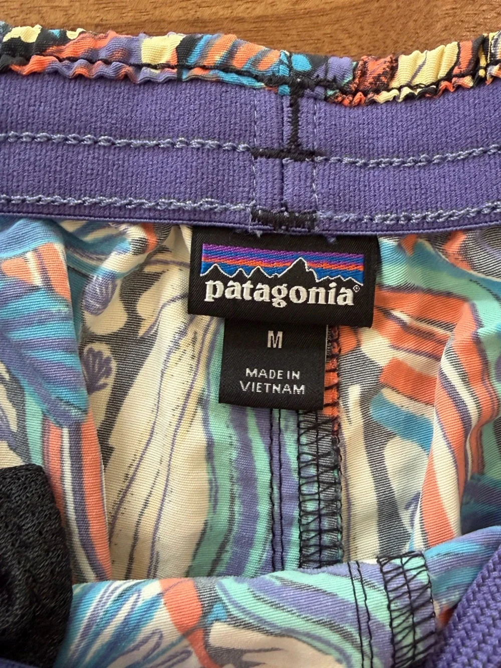 Patagonia shorts featuring